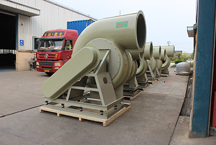 发货现场-绍兴天宏风机有限公司